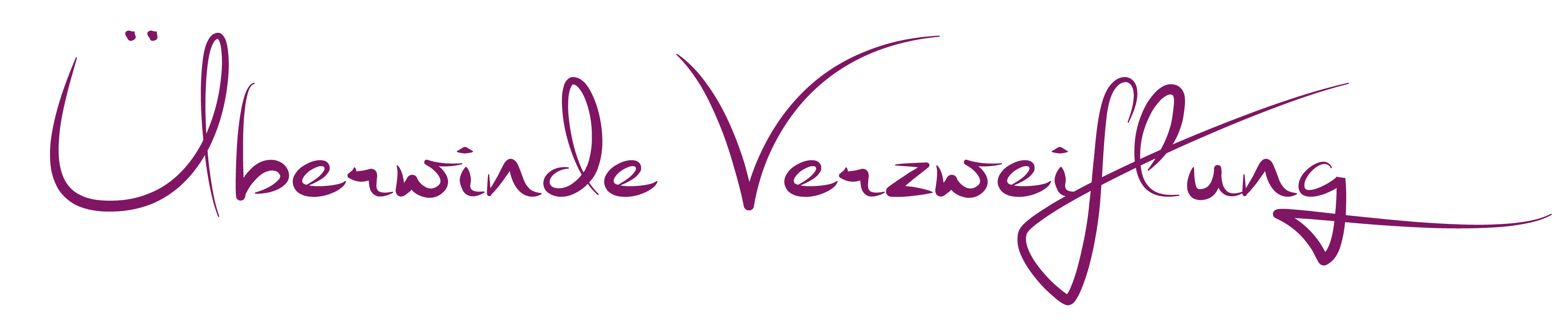 Uberwinde Verzweiflung